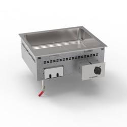 Μπεν Μαρί DBM70E0 Drop-in 70x60x26,6cm 2,6kW 230V Ηλεκτρικό GN2/1 TECNOINOX