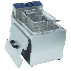 Φριτέζα DF-903 33x51,5x43,5cm 4,5kW 220-240V Ηλεκτρική 10lt με Κρύα Ζώνη Επιτραπέζια OLYMPIA