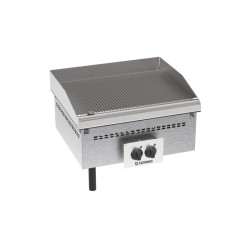 Πλατό DFTRR70E0 Drop-in 70x60x26,6cm 7,8kW 400V 3N Ηλεκτρικό 2 Ζωνών Ραβδωτό TECNOINOX