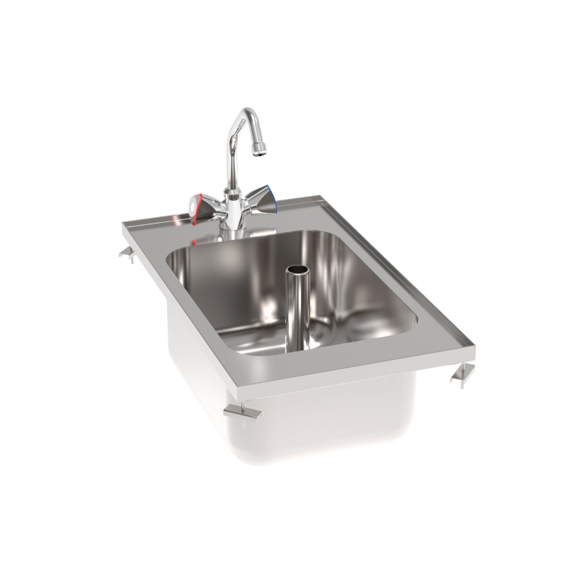 Ουδέτερο Στοιχείο DL35 Drop-in 35x60x24,1cm Νεροχύτης με Βρύση TECNOINOX Ουδέτερο Στοιχείο DL35 Drop-in 35x60x24,1cm Νεροχύτης με Βρύση TECNOINOX