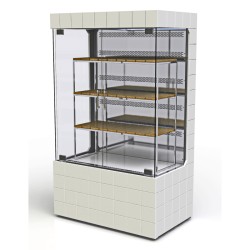 Βιτρίνα Συντήρησης Κρεοπωλείου DM-128-V 120x92x220cm 3/4 hp Κάθετη ARTSTEEL