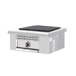 Εστία E-1 43x49.5x29cm 3kW 230V1N Ηλεκτρική Τετράγωνη με 1 Εστία 30x30cm Επιτραπέζια NORTH