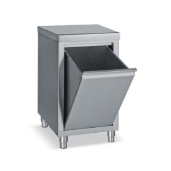 Ερμάριο EA-50 50x70x85cm Inox με Αμπάρι BAMBAS