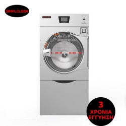 Στεγνωτήριο Ρούχων EC-12DS Επαγγελματικό Ηλεκτρικό Inox με Οθόνη Αφής 12kg SIMPLE CLEAN