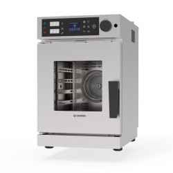 Φούρνος ECH06D/1 Tecnocompact Xtra D Series Gastronomy 50,5x69x80cm 4,25kW 220-240V Ηλεκτρικός με 6 Θέσεις GN2/3 Direct Steam TECNOINOX