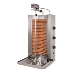 Μηχανή Γύρου ED3 47x60x110cm 9kW 230V Ηλεκτρική 815mm 70kg 6 Αντιστάσεις με 3 Διακόπτες SERGAS