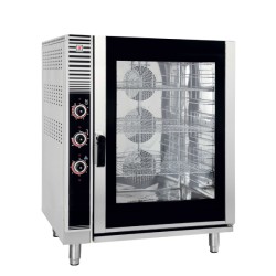 Φούρνος EF-900 Eco 92.5x82.5x127cm 15kW 230/400V Ηλεκτρικός Convection 10 Θέσεων 60x40cm ή GN1/1 με Υγρασία & Αμφίδρομο Μοτέρ NORTH
