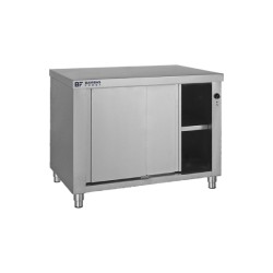 Θερμοερμάριο EH-120 120x70x85cm 493lt 2000W 220/240V Inox με 2 Πόρτες & 1 Ράφι BAMBAS