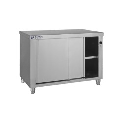 Θερμοερμάριο EH-140 140x70x85cm 575lt 2500W 220/240V Inox με 2 Πόρτες & 1 Ράφι BAMBAS