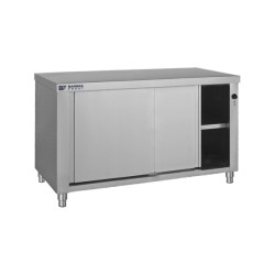 Θερμοερμάριο EH-180 180x70x85cm 741lt 3500W 220/240V Inox με 2 Πόρτες & 1 Ράφι BAMBAS