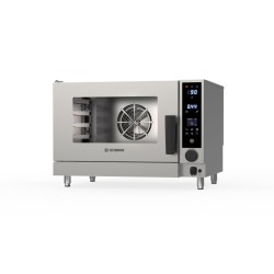 Φούρνος EOM04D Tecnocombi Xtra D Series Gastronomy 86x72x60cm 6,25kW 380-415V Ηλεκτρικός 4 Θέσεων GN1/1 Direct με Ψηφιακό Έλεγχο TECNOINOX