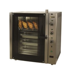 Φούρνος F72 99x76x118cm 14kW 230/400V3L+N Ηλεκτρικός Κυκλοθερμικός με Direct Ατμό με 10 Θέσεις GN1/1 ή 60x40cm SERGAS