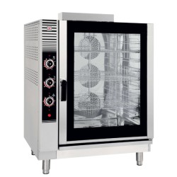 Φούρνος FG-10 92.5x82.5x127cm 17kW 230V Αερίου Convection 10 Θέσεων 60x40cm ή GN1/1 με Υγρασία & Αμφίδρομο Μοτέρ NORTH
