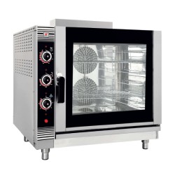 Φούρνος FG-6 92.5x82.5x93.5cm 14kW 230V Αερίου Convection 6 Θέσεων 60x40cm ή GN1/1 με Υγρασία & Αμφίδρομο Μοτέρ NORTH