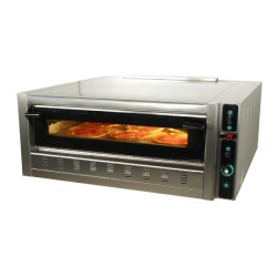 Φούρνος Πίτσας FG6L 120x86x55cm 18kW 230V Αερίου Μονός 91x61x17cm για 6 Πίτσες 30cm SERGAS