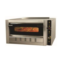 Φούρνος Πίτσας FG70 101x90.3x55cm 8kW 230V Αερίου Μονός 71x70x17cm για 4 Πίτσες 35cm SERGAS