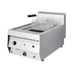 Φριτέζα FL-101 Σειρά 700 40.5x70x30(46)cm 7kW 8lt Αερίου Επιτραπέζια NORTH