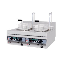 Φριτέζα FL-15 Easy Fry Σειρά 700 40x70x30(46)cm 10kW 380/400V3N 10-12lt Ηλεκτρική με Αυτόματη Άνοδο-Κάθοδο, Ηλεκτρονικό Έλεγχο & Λειτουργία Stand-by Επιτραπέζια Χαμηλής Κατανάλωσης NORTH