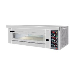 Φούρνος Πίτσας FP-70 Pizza King 115.5x95x45cm 6.95kW Ηλεκτρικός για 4 Πίτσες 36cm Μονός Επιτραπέζιος NORTH