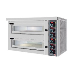 Φούρνος Πίτσας FPD-92 Pizza King 115.5x95x80cm 13.9kW Ηλεκτρικός για 4+4 Πίτσες 36cm Διπλός Επιτραπέζιος NORTH
