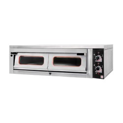 Φούρνος Πίτσας FR-110 142x93x46cm 5kW 230/400V Ηλεκτρικός για 6 Πίτσες 36cm Μονός Επιτραπέζιος NORTH