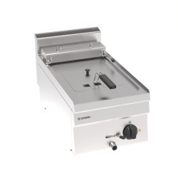 Φριτέζα FR35E/1 Tecno65 35x65x28cm 6kW 230V Ηλεκτρική 8lt με Ανακλινόμενες Αντιστάσεις Εντός Κάδου Επιτραπέζια TECNOINOX