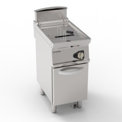 Φριτέζα FR47FG7T Tecno74 40x70x90cm 16,5kW Aερίου 17lt με Εσωτερικούς Εναλλάκτες Θερμότητας σε Κλειστό Ντουλάπι TECNOINOX