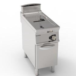 Φριτέζα FR47FG9T Tecno90 40x90x90cm 16,5kW Αερίου με Εναλλάκτες Θερμότητας & 1 Κάδο 17lt σε Κλειστό Ντουλάπι TECNOINOX