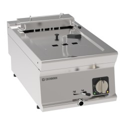 Φριτέζα FR4ES7 Tecno74 40x70x28cm 7.5kW 380-415V 3N Ηλεκτρική 8lt με Ανακλινόμενες Αντιστάσεις Επιτραπέζια TECNOINOX