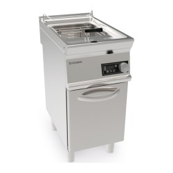 Φριτέζα FRD43FE7 Tecno74 40x70x90cm 12kW 380-415V 3N Ηλεκτρική 13lt Περιστροφικές Αντιστάσεις & Ηλεκτρονικό Έλεγχο σε Κλειστό Ντουλάπι TECNOINOX