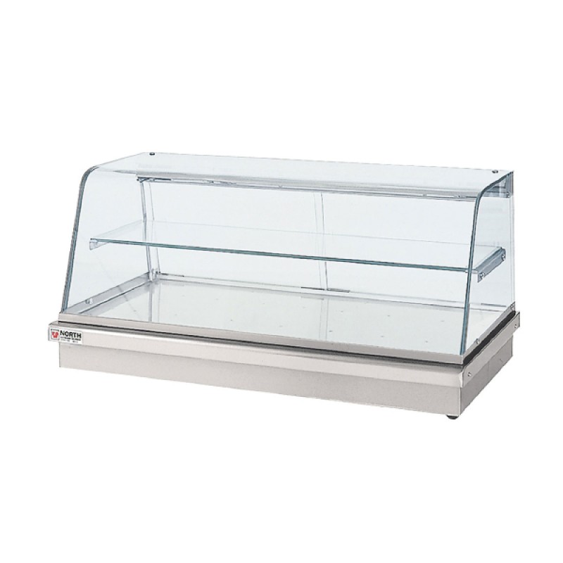 Θερμαινόμενη Βιτρίνα F-STAR 80 80x51x48.5cm 1.3kW με Κυρτό Κρύσταλλο & Συρόμενες Πόρτες Επιτραπέζια NORTH Θερμαινόμενη Βιτρίνα F-STAR 80 80x51x48.5cm 1.3kW με Κυρτό Κρύσταλλο & Συρόμενες Πόρτες Επιτραπέζια NORTH