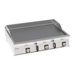 Πλατό FT12E9B Tecno90 120x90x28cm 18kW 380-415V 3N Ηλεκτρικό 3 Ζωνών Λείο Χρωμίου Brushed Επιτραπέζιο TECNOINOX