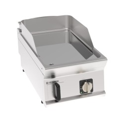 Πλατό FTC4E7 Tecno74 40x70x28cm 3,9kW 380-415V 3N Ηλεκτρικό 1 Ζώνης Λείο Χρωμίου Επιτραπέζιο TECNOINOX