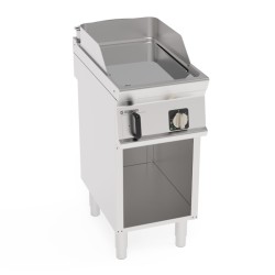 Πλατό FTC4FE7 Tecno74 40x70x90cm 3,9kW 380-415V 3N Ηλεκτρικό 1 Ζώνης Λείο Χρωμίου σε Ανοιχτό Ντουλάπι TECNOINOX