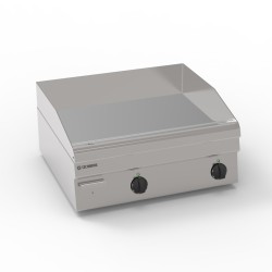 Πλατό FTC70E/6/0 Tecno60 70x60x30cm 7,8kW 380-415V 3N Ηλεκτρικό 2 Ζωνών Λείο Χρωμίου Επιτραπέζιο TECNOINOX