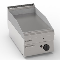 Πλατό FTL35G/0 Tecno65 35x65x28cm 4kW Αερίου 1 Ζώνης Λείο Επιτραπέζιο TECNOINOX