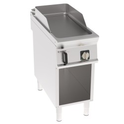 Πλατό FTL4FE9 Tecno90 40x90x90cm 6kW 380-415V 3N Ηλεκτρικό 1 Ζώνης Λείο σε Ανοιχτό Ντουλάπι TECNOINOX