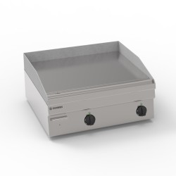 Πλατό FTL70E/6/0 Tecno60 70x60x30cm 7,8kW 380-415V 3N Ηλεκτρικό 2 Ζωνών Λείο Επιτραπέζιο TECNOINOX