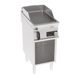 Πλατό FTLD4FE7 Tecno74 40x70x90cm 3,9kW 380-415V 3N Ηλεκτρικό 1 Ζώνης Λείο με Ηλεκτρονικό Έλεγχο σε Ανοιχτό Ντουλάπι TECNOINOX