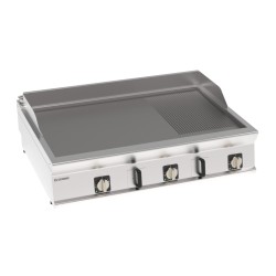 Πλατό FTR12E9 Tecno90 120x90x28cm 18kW 380-415V 3N Ηλεκτρικό 3 Ζωνών 1/3 Ραβδωτό Επιτραπέζιο TECNOINOX