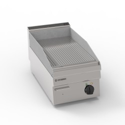 Πλατό FTR35E/0 Tecno65 35x65x28cm 3,9kW Ηλεκτρικό 1 Ζώνης Ραβδωτό Επιτραπέζιο TECNOINOX