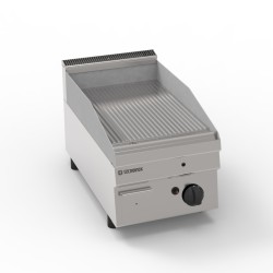 Πλατό FTR35G/G6 Tecno60 35x60x30cm 4kW Αερίου 1 Ζώνης Ραβδωτό Επιτραπέζιο TECNOINOX