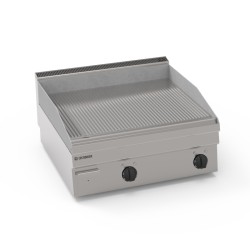 Πλατό FTRR70E/0 Tecno65 70x65x28cm 7,8kW 380-415V 3N Ηλεκτρικό 2 Ζωνών Ραβδωτό Επιτραπέζιο TECNOINOX