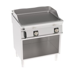 Πλατό FTRR8FE7 Tecno74 80x70x90cm 7,8kW 380-415V 3N Ηλεκτρικό 2 Ζωνών Ραβδωτό σε Ανοιχτό Ντουλάπι TECNOINOX
