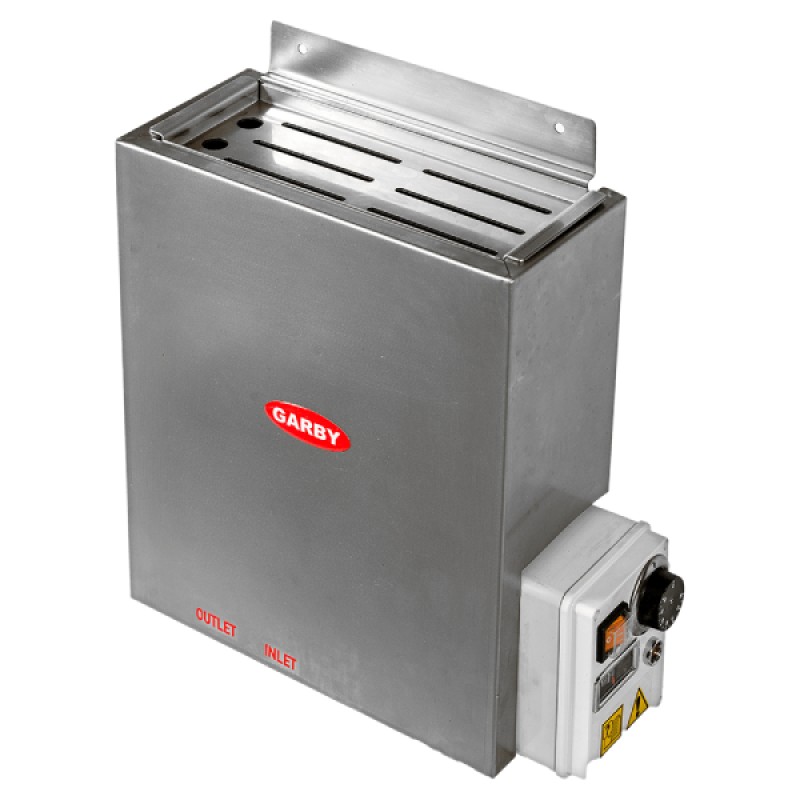 Αποστειρωτής G 12 43x15x44Υcm 230V 2200W 10-12 Θέσεις για Μαχαίρια και 2 Θέσεις για Ακονιστήρια Επιτοίχιος Νερού Inox GARBY