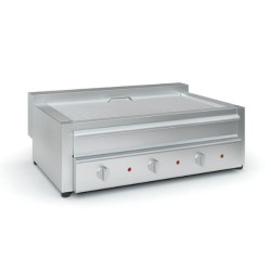 Σχαριέρα G3060 71x54x27cm 7.5kW 380V Ηλεκτρική Νερού 2 Ζωνών Επιτραπέζια TZETHAN