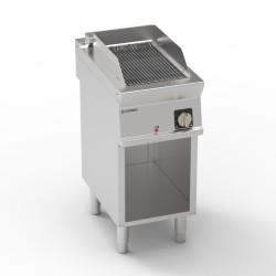 Σχαριέρα GD4FE7N Tecno74 40x70x90cm 4,1kW 380-415V 3N Ηλεκτρική 1 Ζώνης Νερού Επαφής σε Ανοιχτό Ντουλάπι TECNOINOX