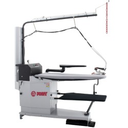 Τραπέζι Σιδερώματος GENUS-SV ADJ 130x50/25cm Ηλεκτρικό Τριφασικό με Κενό Αέρος Vacuum, Εμφύσηση Air-blowing, Up-steaming & Ρυθμιζόμενο Ύψος PONY