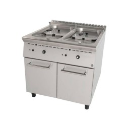 Φριτέζα GF8S9 Σειρά 90 85x90x85cm 20kW Αερίου 2x15lt σε Κλειστό Ντουλάπι SERGAS