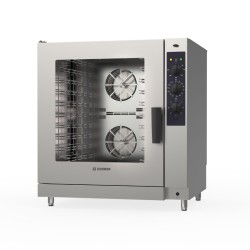 Φούρνος GOB10M Tecnodual Xtra M Series 95x80x102cm 19,5kW 230V Αερίου 10 Θέσεων GN1/1 ή 60x40cm Direct με Ηλεκτρομηχανικό Έλεγχο TECNOINOX